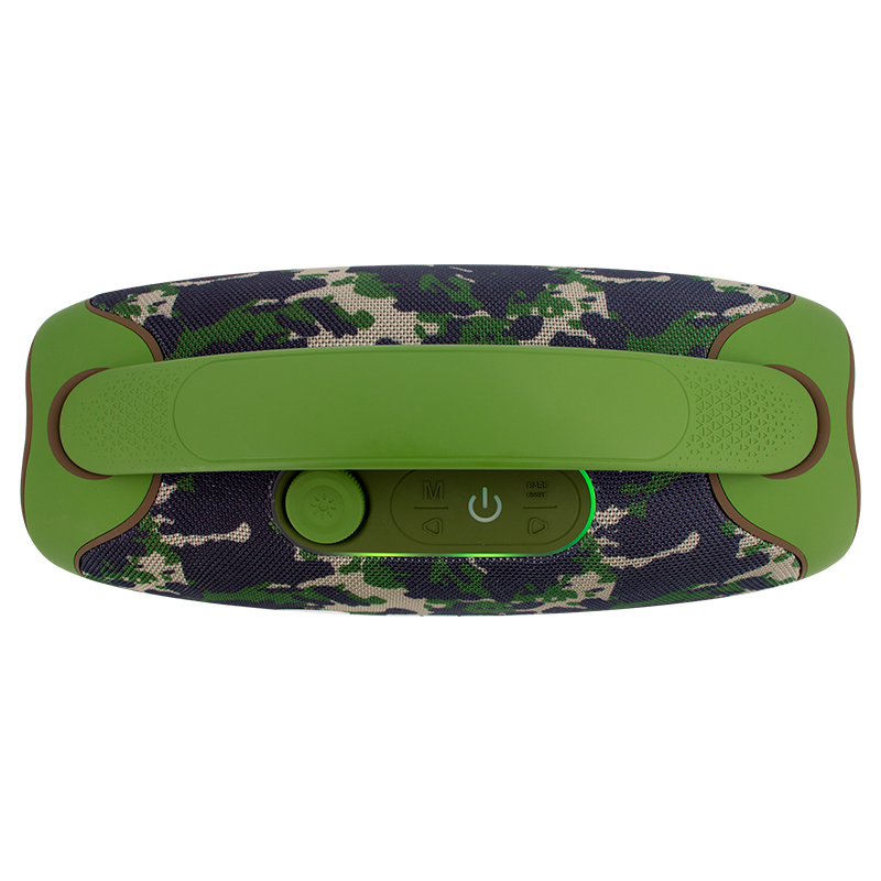 PARLANTE VERDE MILITAR CAMUFLADO, 60 W 2