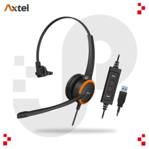 Auriculares Profesionales Axtel AXH-PRIM con Micrófono Cancelación de Ruido y Confort Todo el Día